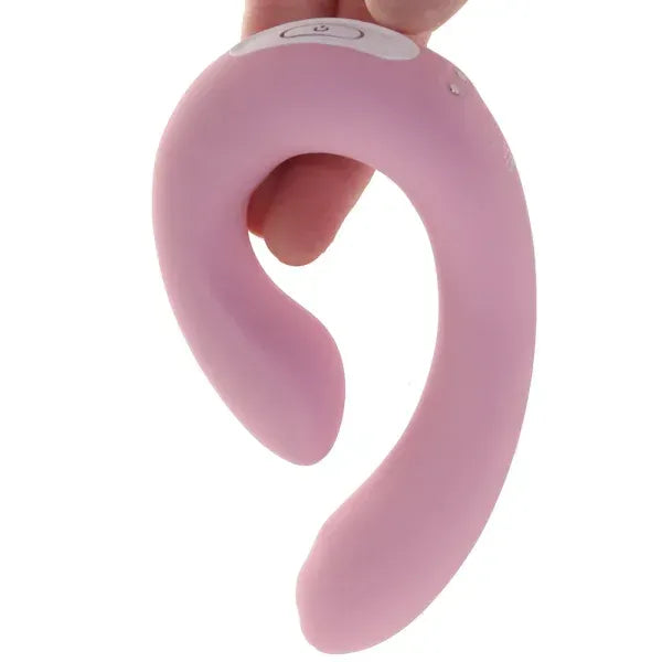 Bodywand - I.D. Swirl Multi Function Clitoral and G-spot Vibrator Pink | USB Rechargeable Bodywand - For Me To Love