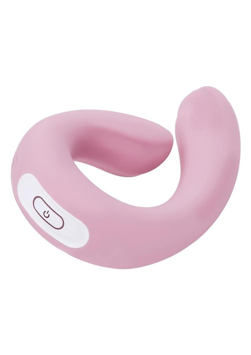 Bodywand - I.D. Swirl Multi Function Clitoral and G-spot Vibrator Pink | USB Rechargeable Bodywand - For Me To Love