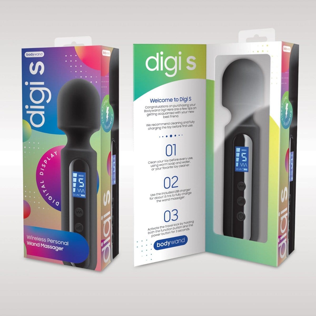 Bodywand - Mini Digi S Wireless Personal Massager Wand | USB Rechargeable bodywand - For Me To Love