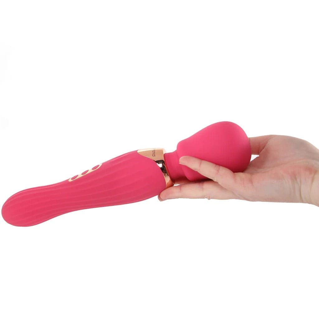 BodyWand - Rumble Wand USB Rechargeable Hot Pink Silicone Massager | 10 inches Bodywand - For Me To Love