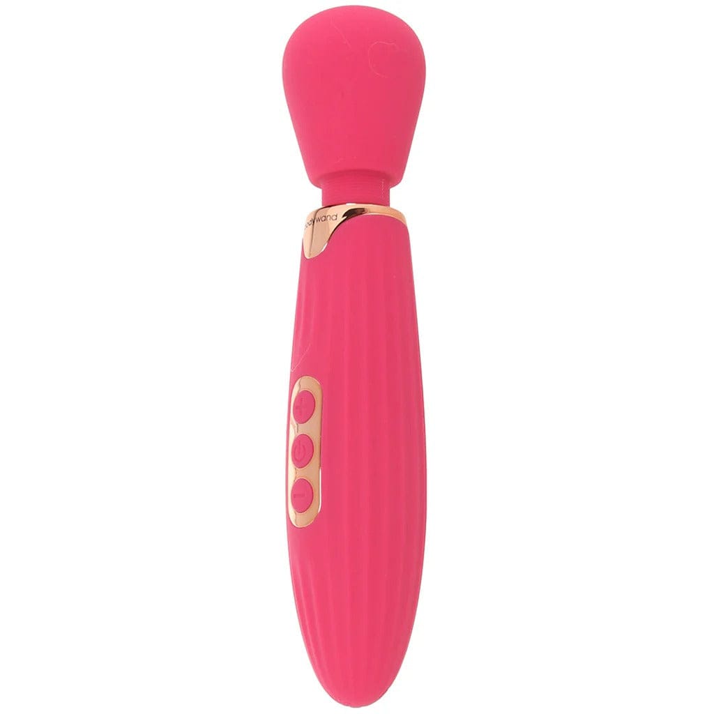 BodyWand - Rumble Wand USB Rechargeable Hot Pink Silicone Massager | 8 inches Bodywand - For Me To Love