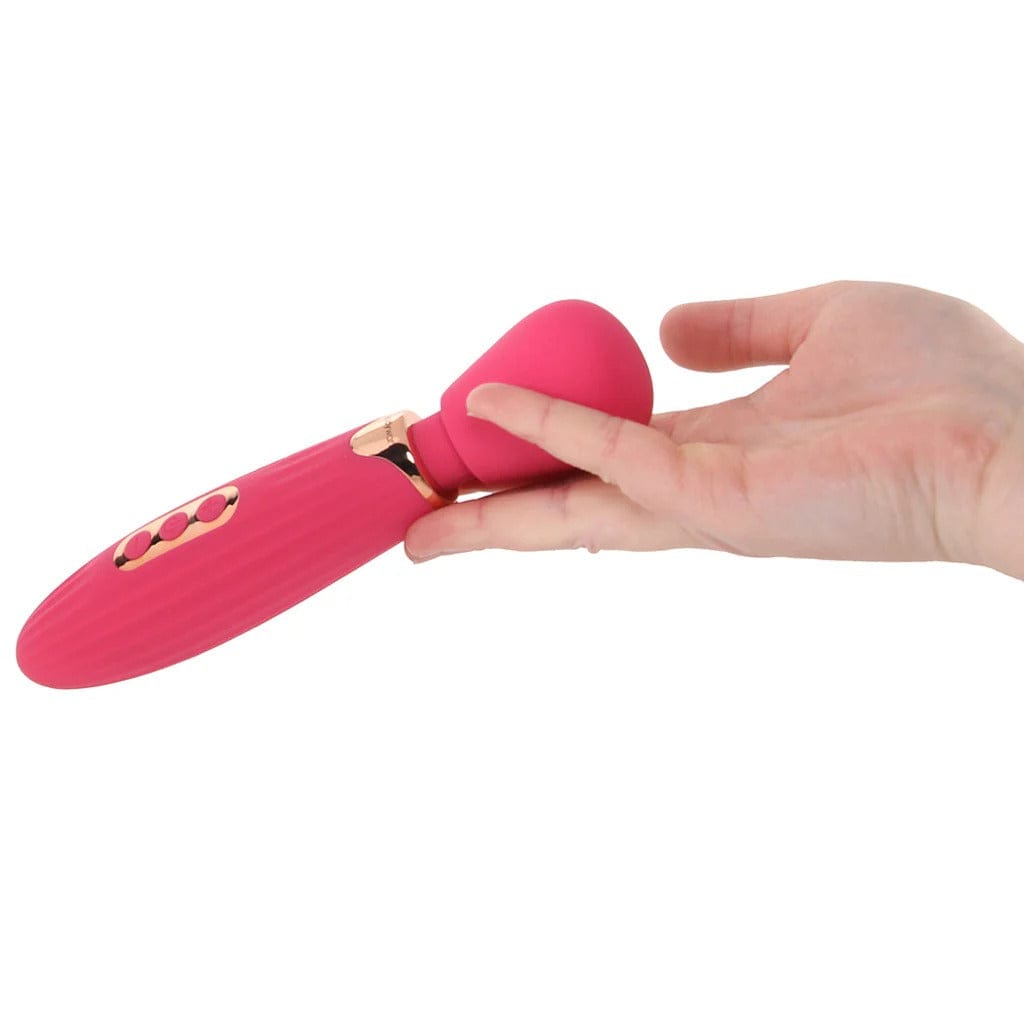 BodyWand - Rumble Wand USB Rechargeable Hot Pink Silicone Massager | 8 inches Bodywand - For Me To Love