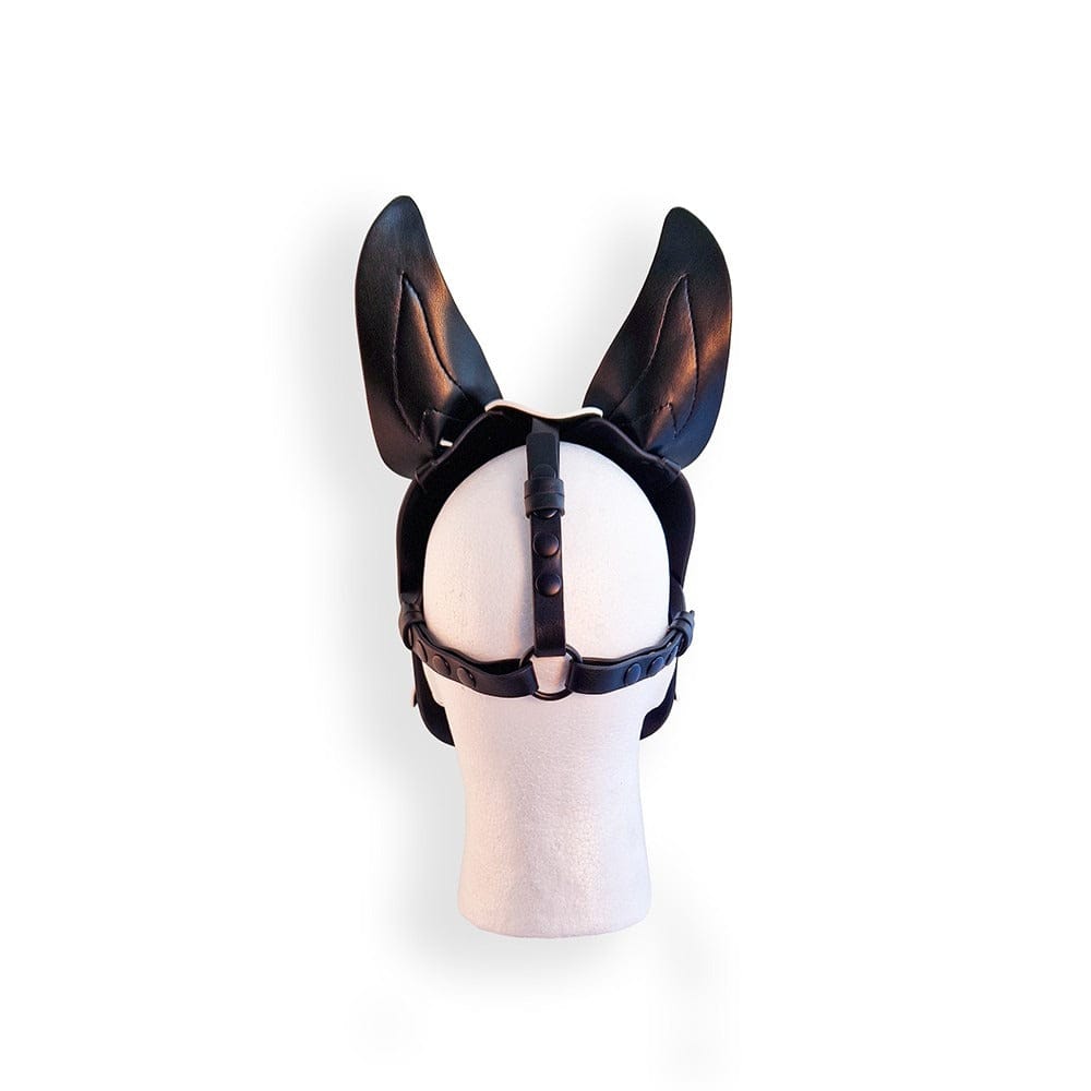 BRUTUS - Vegan Leather Pup Hood | Black-White Brutus - For Me To Love