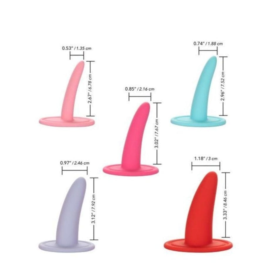 Calexotics She-ology 5 Piece Wearable Vaginal Dilator Set