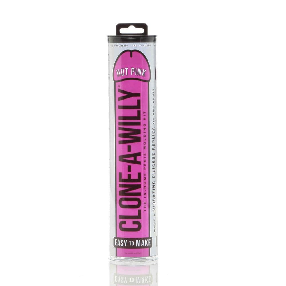 Clone-A-Willy PINK Clone-A-Willy Create Your Own Penis Moulding Kit - Choice of 4 colours - Brown - Black - Light Skin Tone - Pink