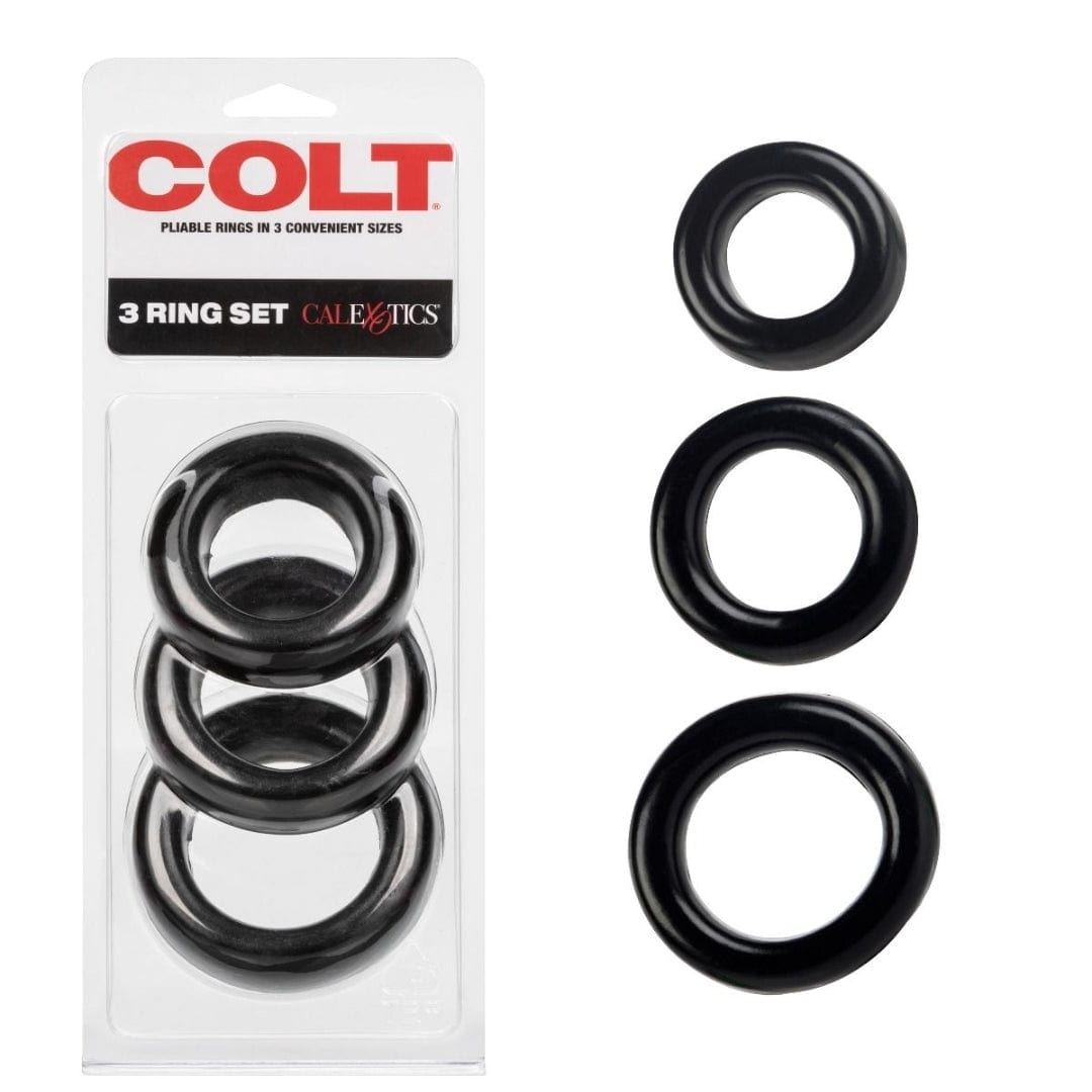 Colt 3 Cock Ring Set COLT - For Me To Love