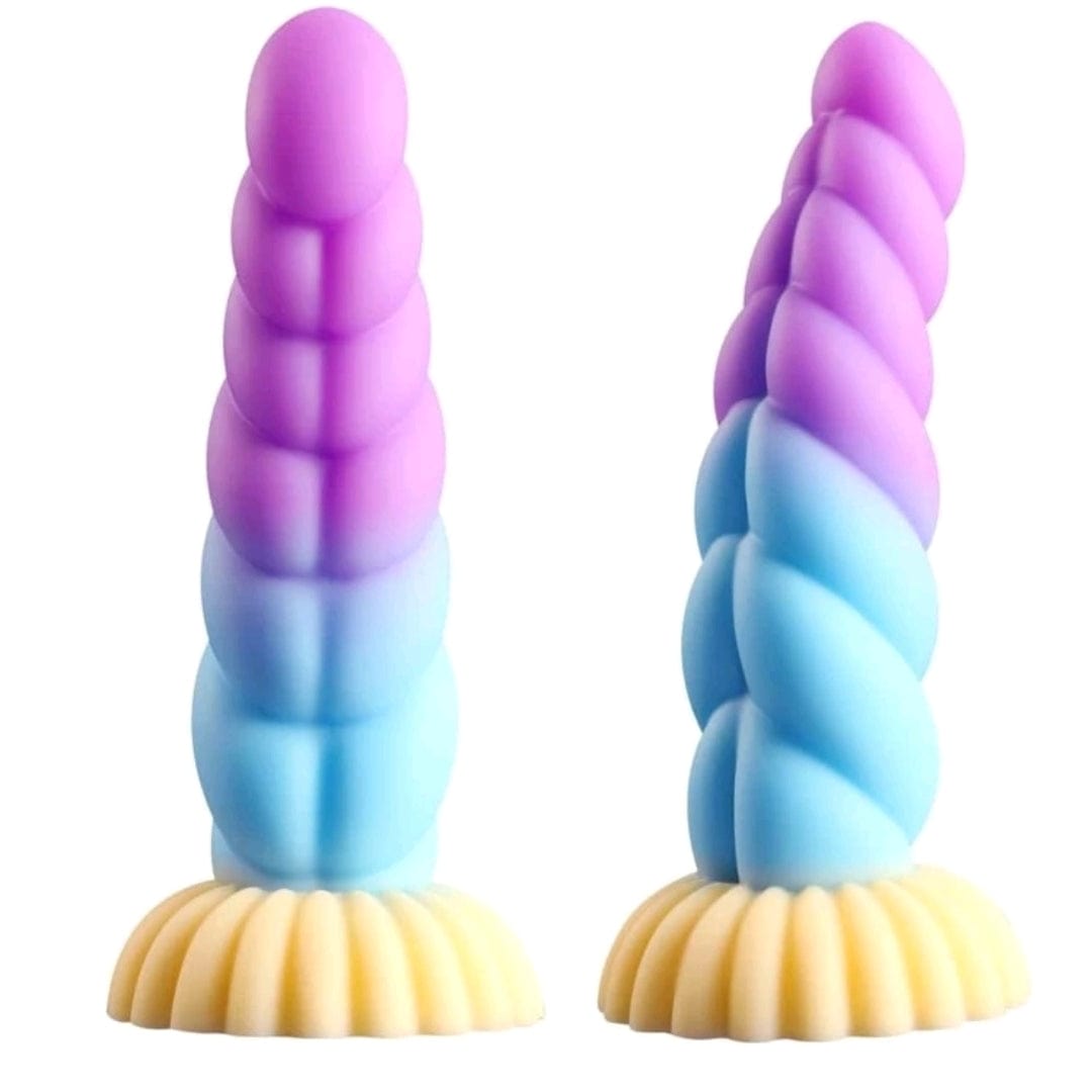 creature cocks Creature Cocks Mystique Silicone Unicorn Dildo 8.5 Inch