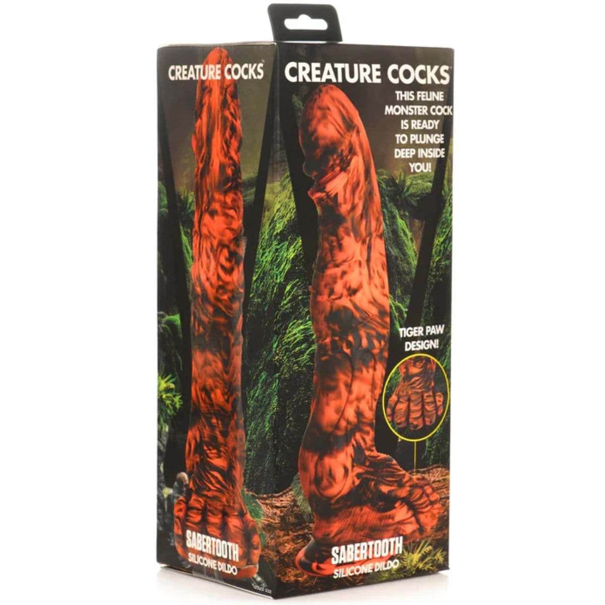 Creature Cocks - Saber tooth Silicone Dildo with Suction Cup | 11 inches creature cocks - For Me To Love
