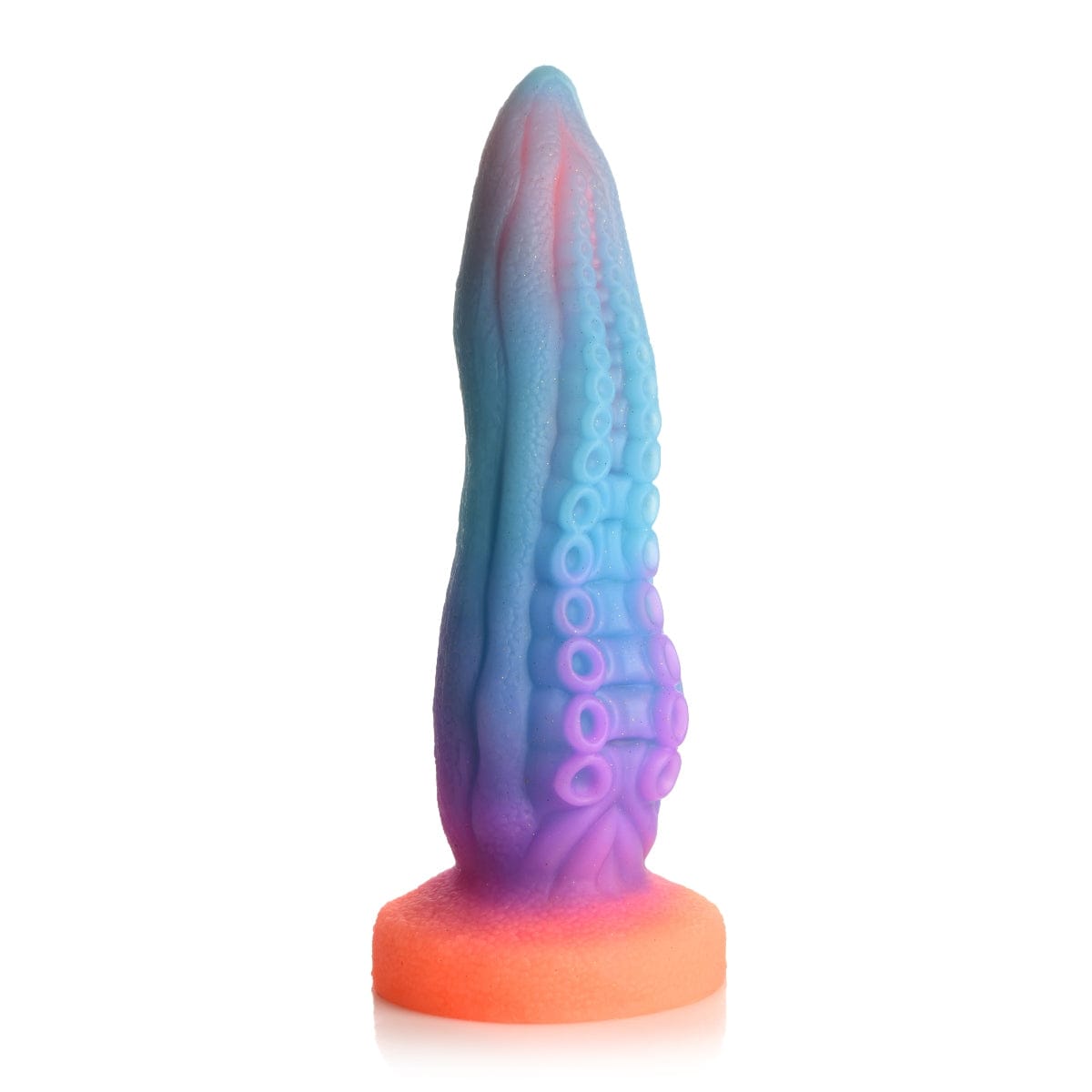 Creature Cocks - Tenta Cock Glow In The Dark Silicone Dildo with Suction Cup Base | 9.5 inches creature cocks - For Me To Love