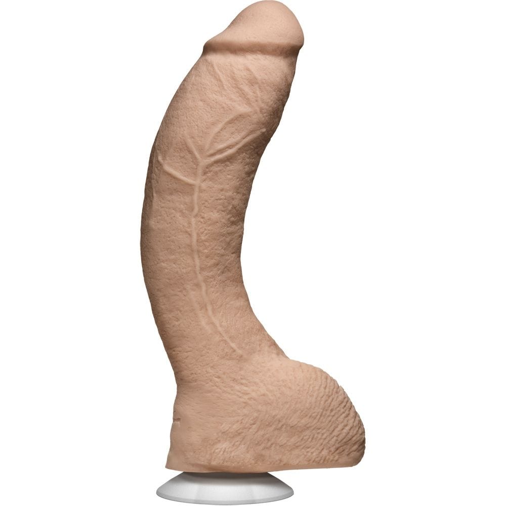 Doc Johnson Dildo Doc Johnson Jeff Stryker Realistic Cock with Vac-U-Lock Suction Cup White 10 inch