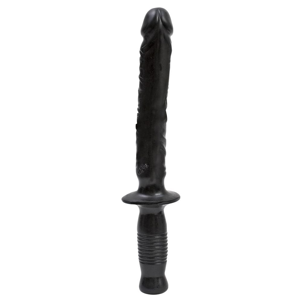 Doc Johnson Doc Johnson Classic Man Handler Dildo Black 14.5 inch