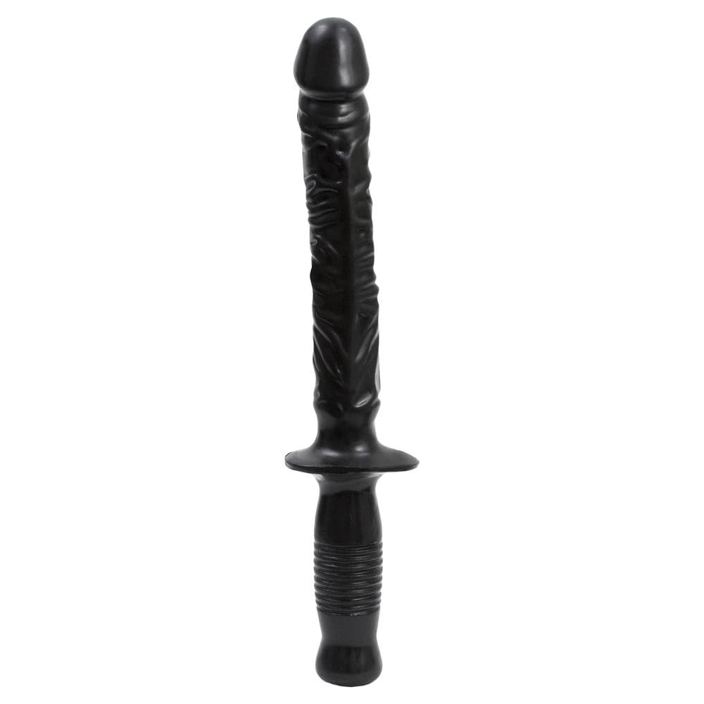 Doc Johnson Doc Johnson Classic Man Handler Dildo Black 14.5 inch