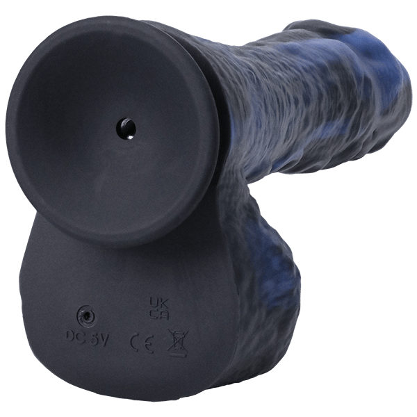 Doc Johnson - Fort Troff Tendril Blue/Black Thruster Vibrating Dildo | 8.5 inch Mini Fuck Machine Doc Johnson - For Me To Love