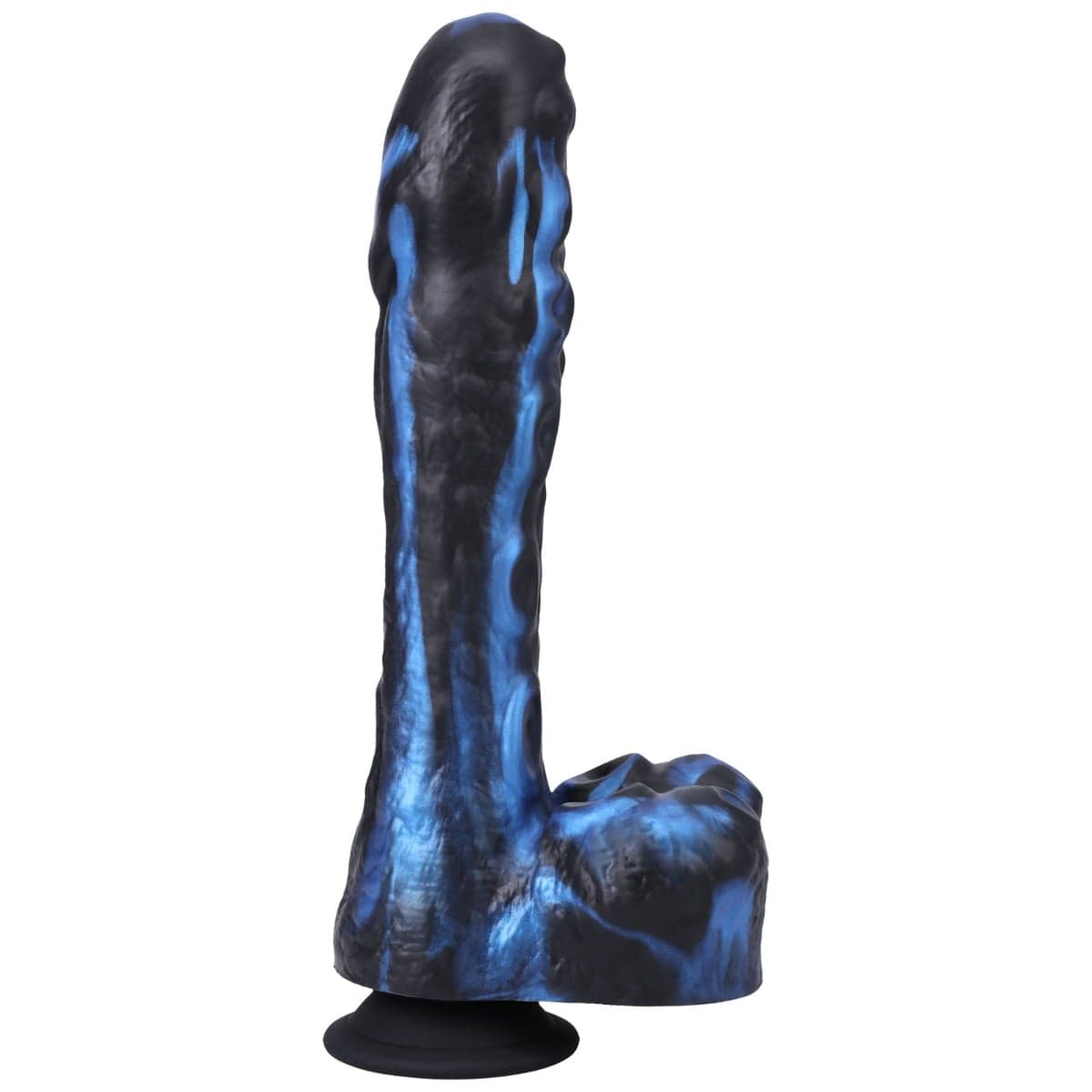 Doc Johnson - Fort Troff Tendril Blue/Black Thruster Vibrating Dildo | 8.5 inch Mini Fuck Machine Doc Johnson - For Me To Love