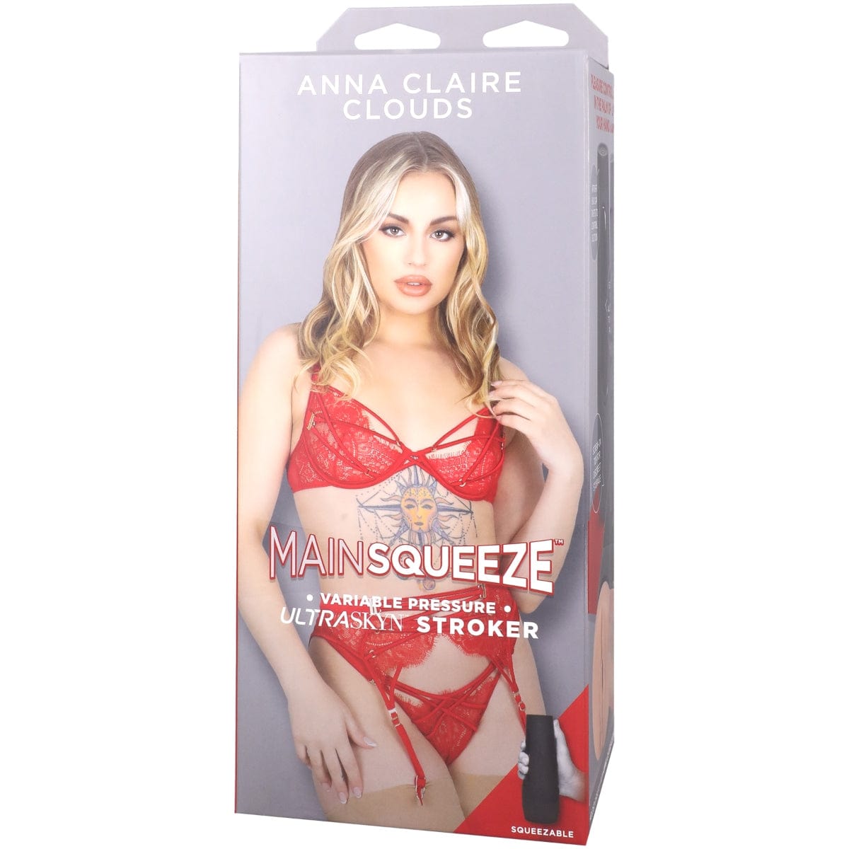 Doc Johnson - Main Squeeze Anna Claire Clouds Ultraskyn Stroker | Male Masturbator Doc Johnson - For Me To Love