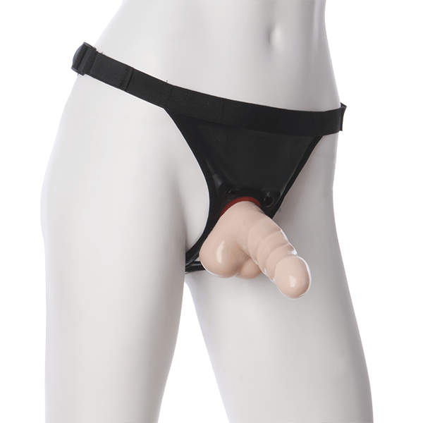 Doc Johnson - Ribbed Raging Hard On Vac U Lock Compatible | 5.5 inches Doc Johnson - For Me To Love