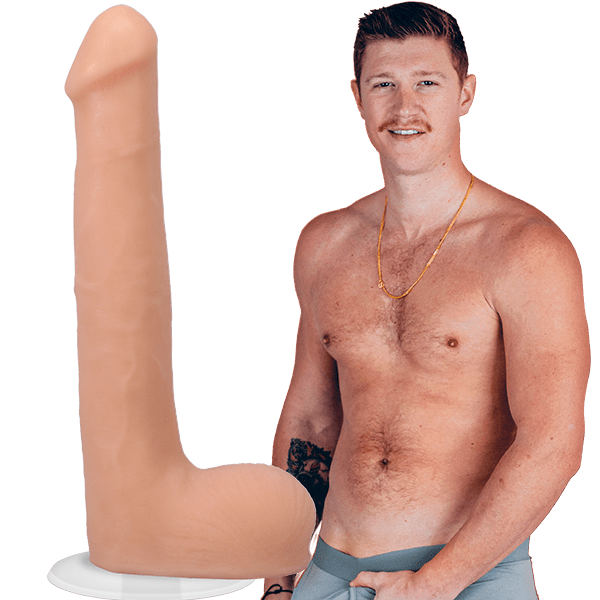 Doc Johnson Signature Cocks - Oliver Flynn Ultraskyn Cock with Removable Vac U Lock Suction Cup | 10 inches Doc Johnson - For Me To Love