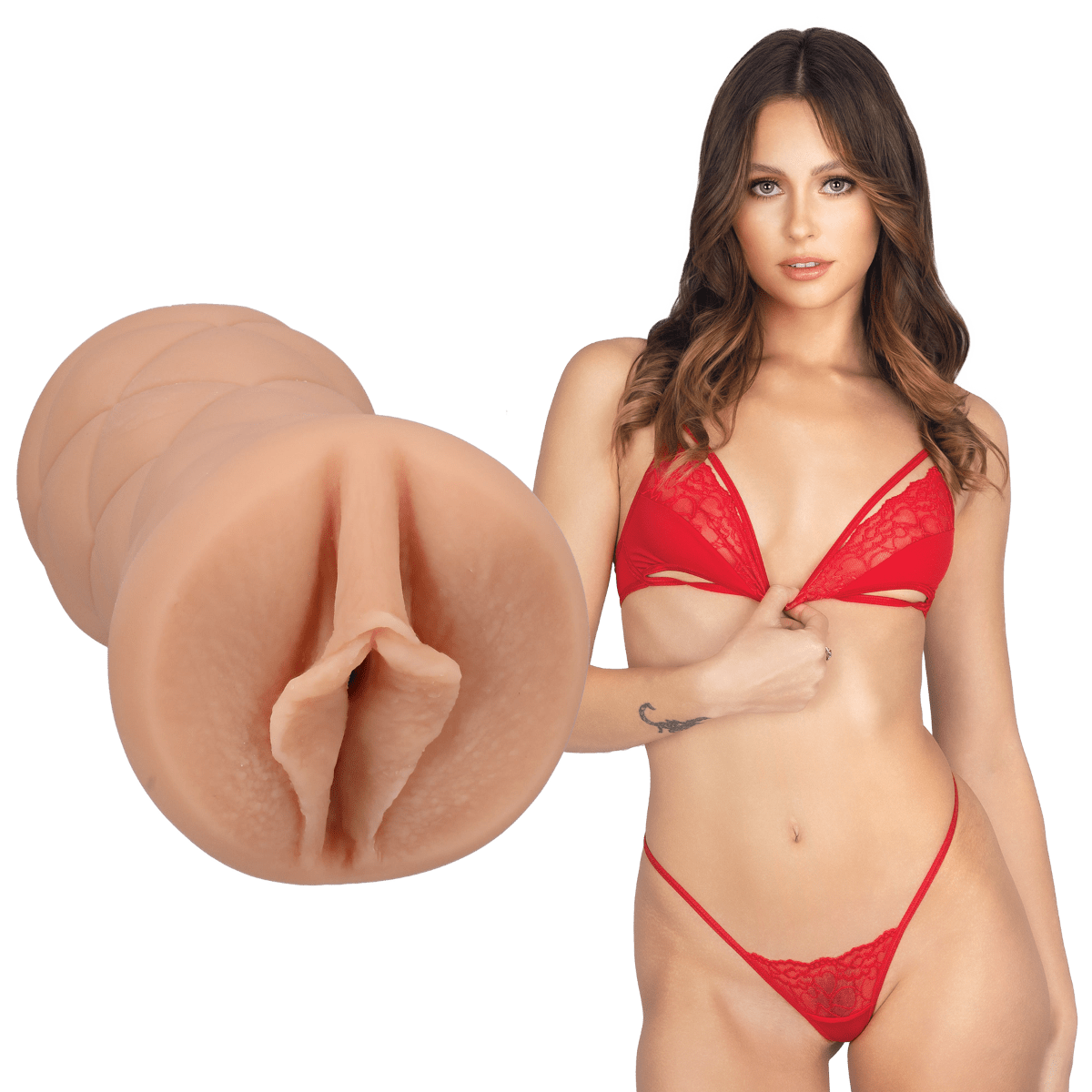 Doc Johnson - Signature Strokers Stella Barey ULTRASKYN Pocket Pussy Doc Johnson - For Me To Love