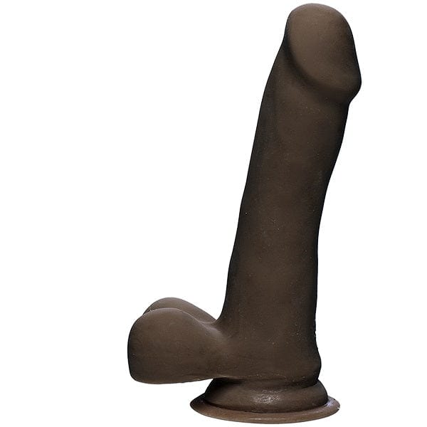 Doc Johnson The D Slim D ULTRASKYN Chocolate 6 inch