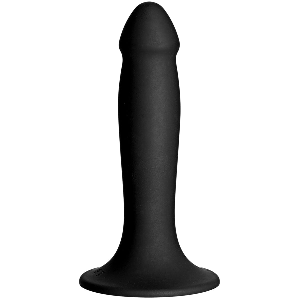 Doc Johnson - Vac U Lock Compatible Smooth Silicone Dildo Black | 6.5 inches Doc Johnson - For Me To Love