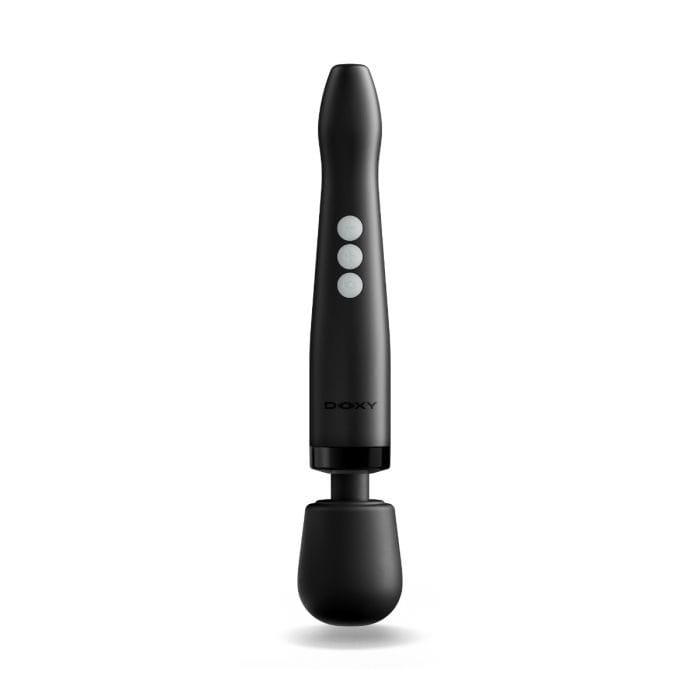 Doxy 2.0 - Die Cast Compact Cordless Massage Wand | Black Doxy - For Me To Love