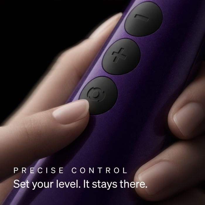 Doxy 2.0 - Die Cast Max Powerful Plug‑In Massage Wand | Purple Doxy - For Me To Love