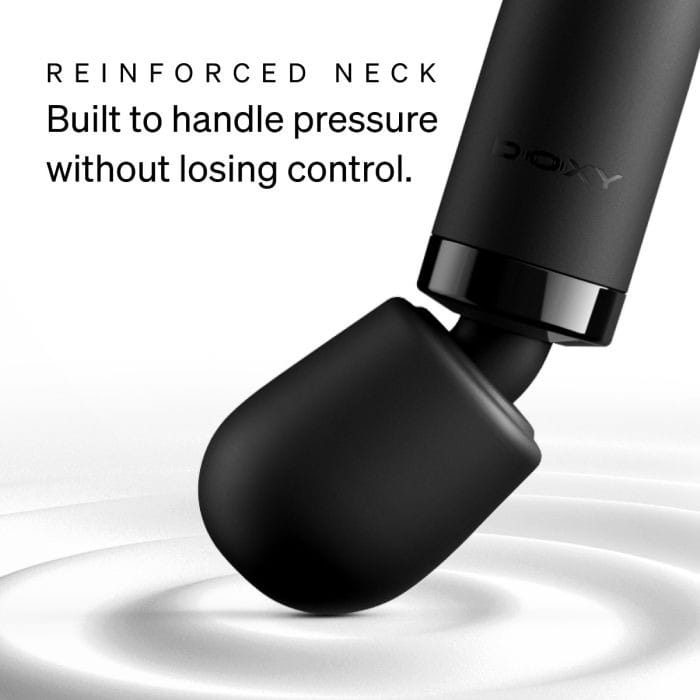 Doxy 2.0 - Original Plug-In Powerful Massage Wand | Black Doxy - For Me To Love