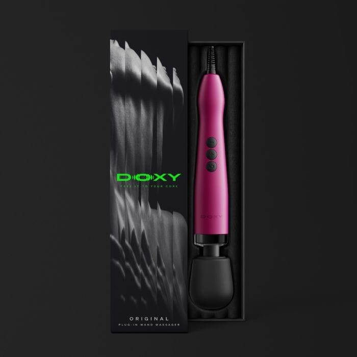 Doxy 2.0 - Original Plug-In Powerful Massage Wand | Pink Doxy - For Me To Love