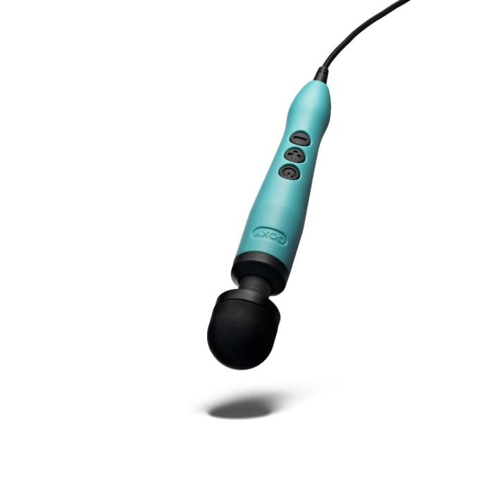 DOXY 3 USB-C - Powerful Plug-in Compact Massage Wand | Black or Turquoise Doxy - For Me To Love