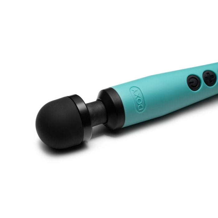 DOXY 3 USB-C - Powerful Plug-in Compact Massage Wand | Black or Turquoise Doxy - For Me To Love