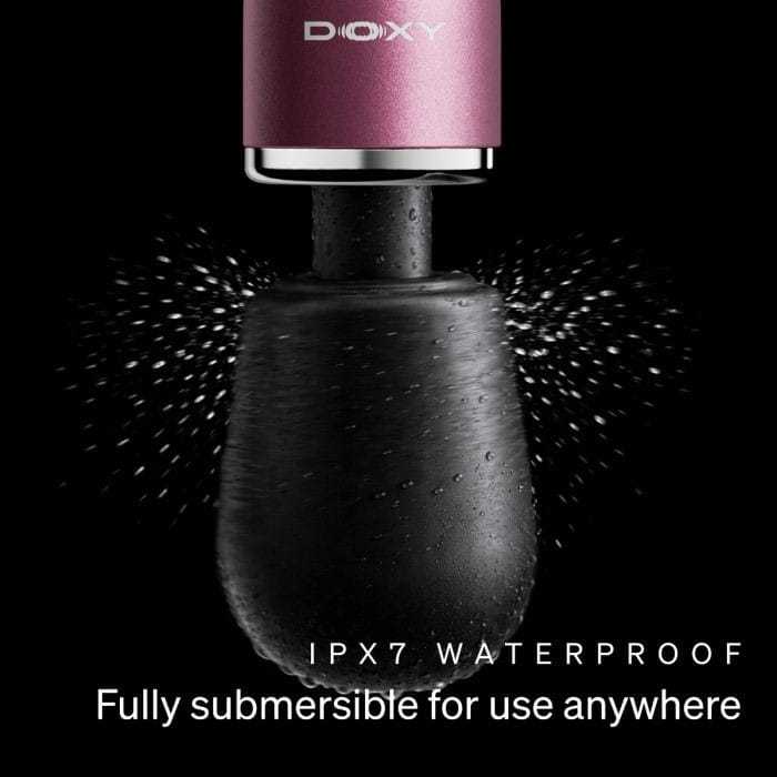 Doxy Go - Small and Powerful Travel Massage Wand | Pink Doxy - For Me To Love