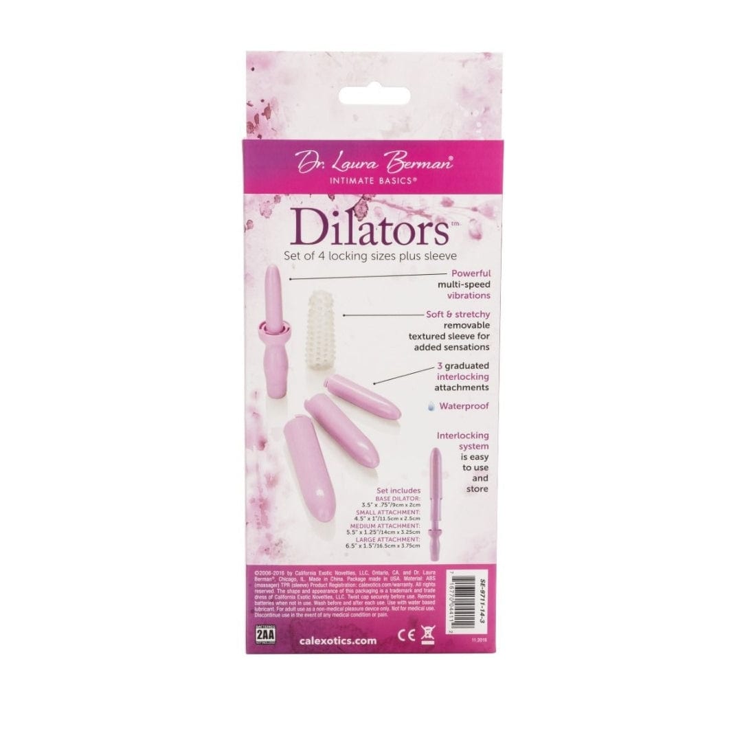 Dr Laura Berman Dr Laura Berman Vibrating Dilator Set Purple Dilator - 4 Sizes