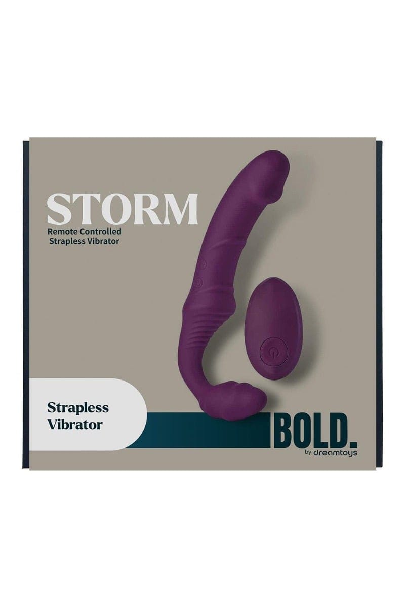 Dreamtoys - BOLD Storm Remote Controlled Strapless Vibrator | USB Rechargeable Dreamtoys - For Me To Love