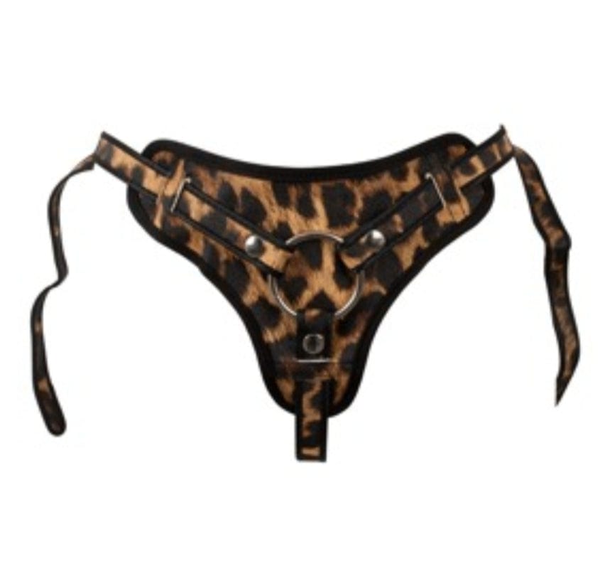 excellent power Leopard Deluxe Strap-on