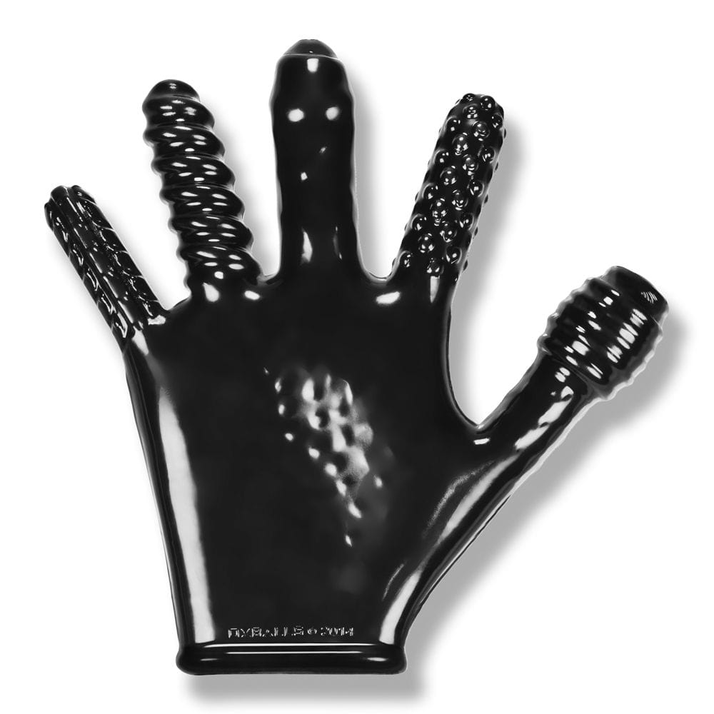 Finger Fuck Pleasure Glove - Black Oxballs - For Me To Love