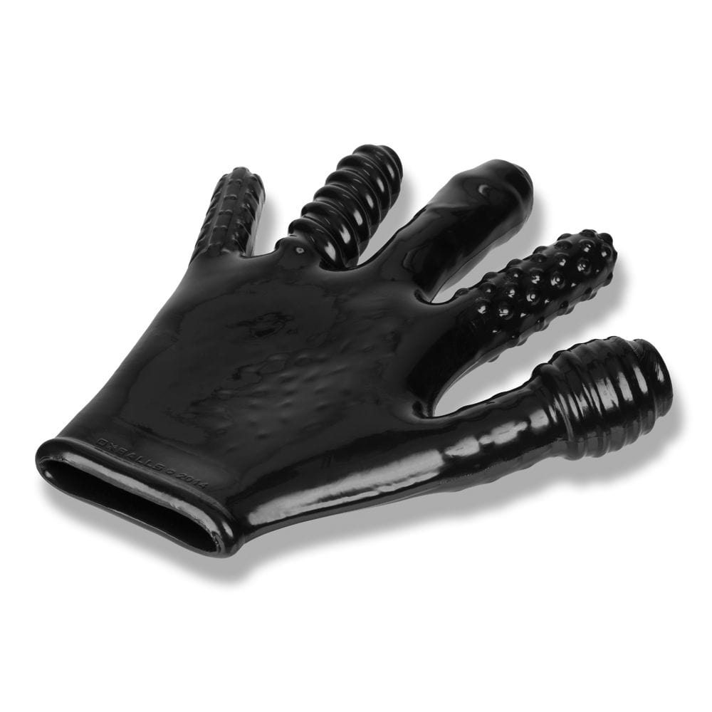 Finger Fuck Pleasure Glove - Black Oxballs - For Me To Love