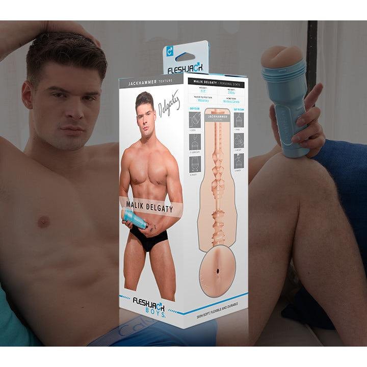 Fleshjack Boys - Malik Delgaty Jackhammer | Male Masturbator Fleshlight - For Me To Love