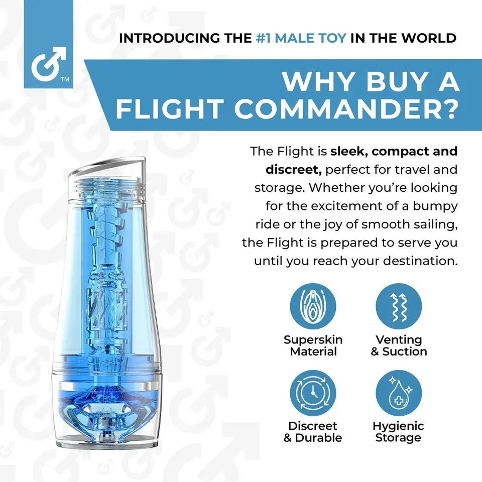 Fleshlight - Flight Commander | Male Masturbator Fleshlight - For Me To Love