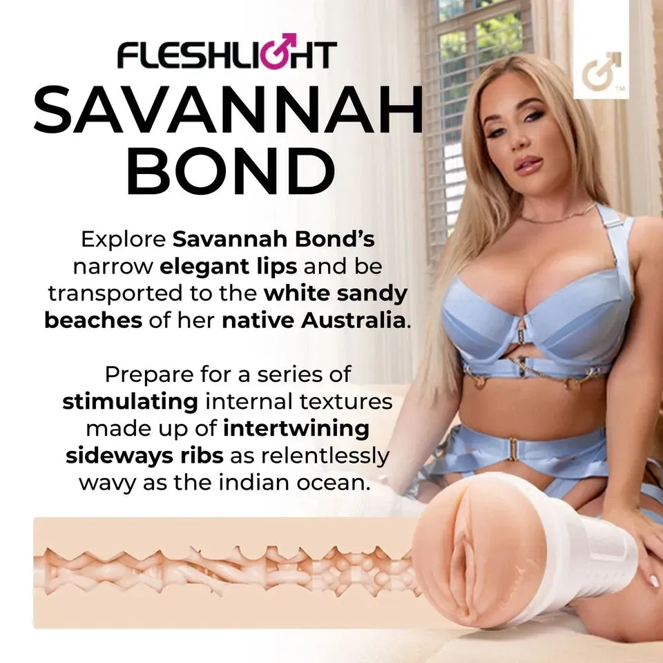 Fleshlight Girls - Savannah Bond from Australia with Love Texture | Male Masturbator fleshlight - For Me To Love