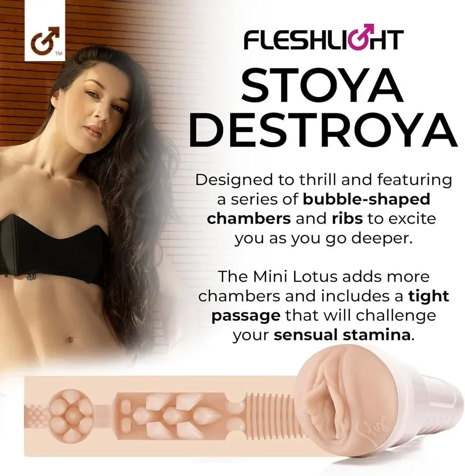 Fleshlight Girls - Stoya Destroya | Male Masturbator Fleshlight - For Me To Love