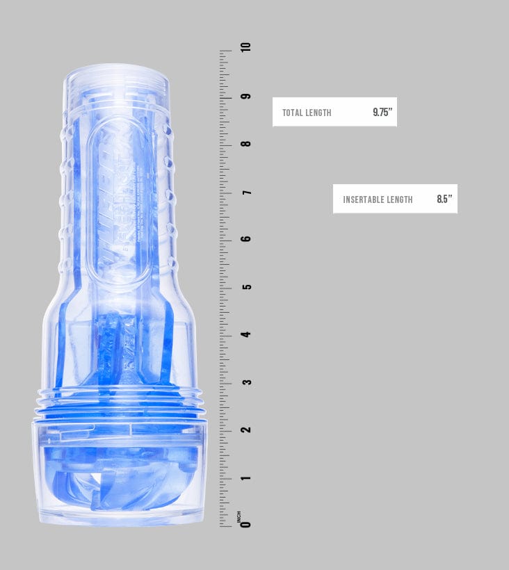 FLESHLIGHT TURBO - BLUE ICE TEXTURE THRUST Fleshlight - For Me To Love