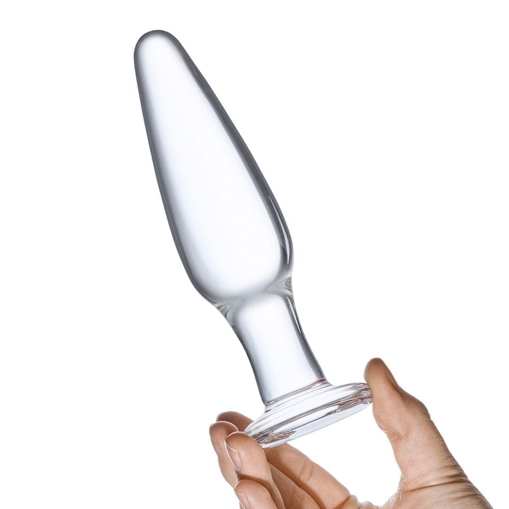 Glas - Anal Training Glass Butt Plug Set | 4 - 4.75 & 5.25 inches Glas - For Me To Love