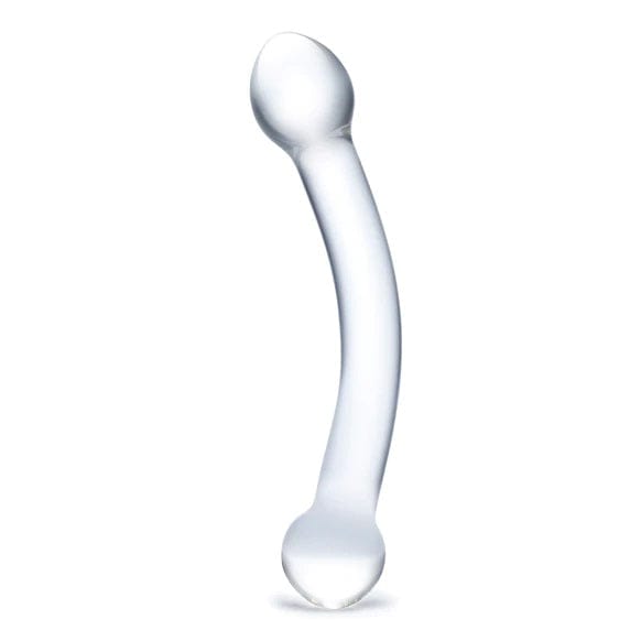 Glas Curved Glass G Spot Stimulator Clear 7 inches Glas - For Me To Love