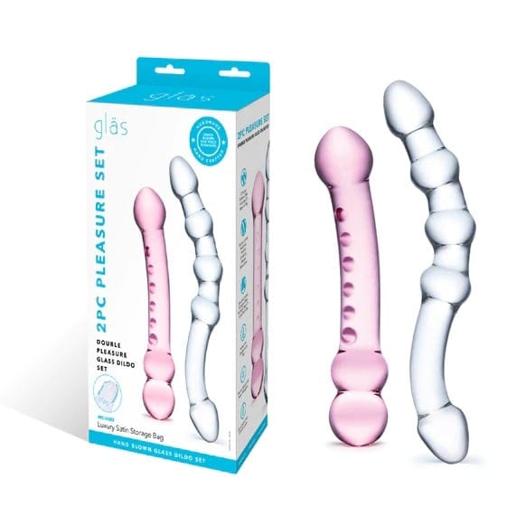 Glas - Double Pleasure Set for Limitless Options of Sensual Play Glas - For Me To Love