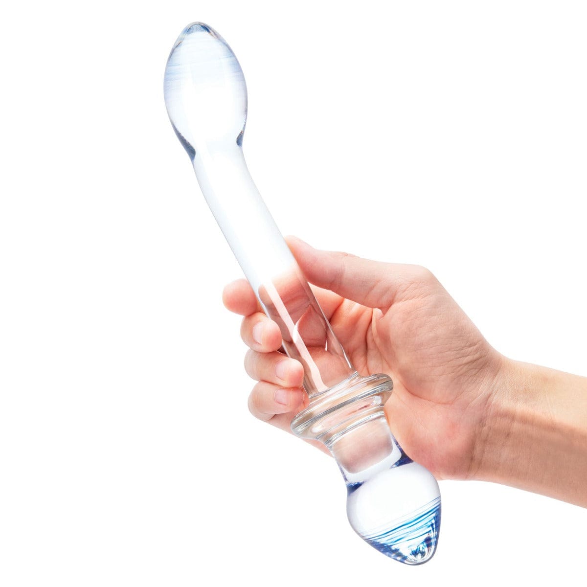 Glas - Dual-Ended Double Play G-Spot and Anal Plug Dildo | 9.5 inches Glas - For Me To Love