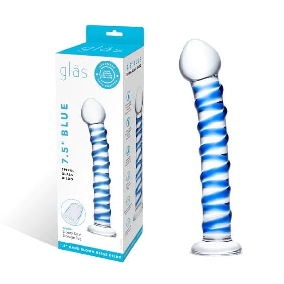 Glas - Mr Spiral G-Spot Dildo | 7.5 inches Glas - For Me To Love