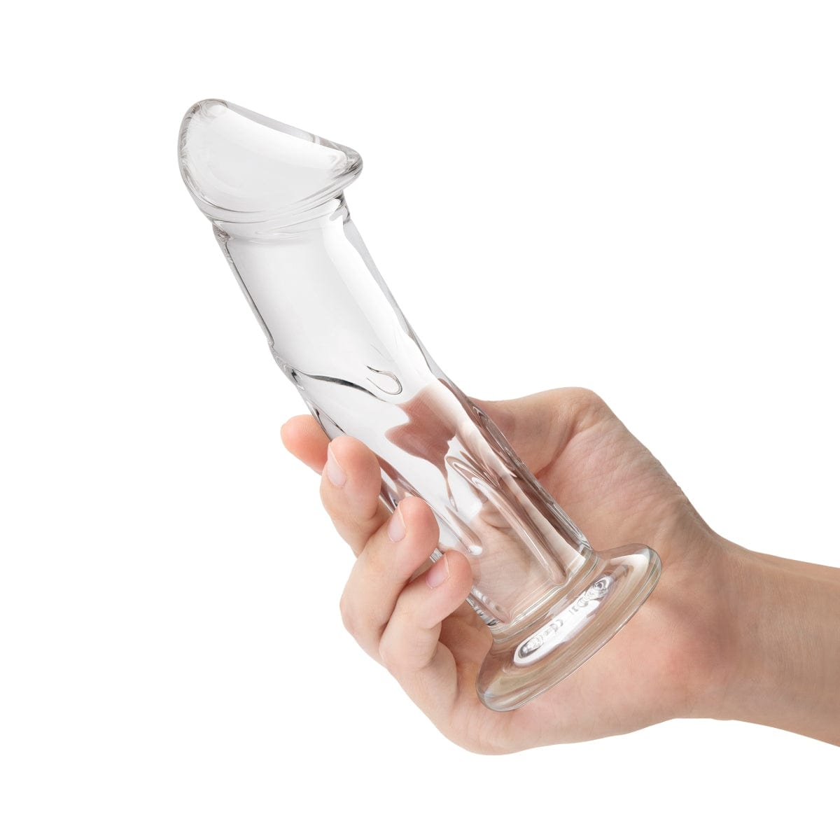 Glas - Veins & Flat Base Dildo | 6 inches Glas - For Me To Love