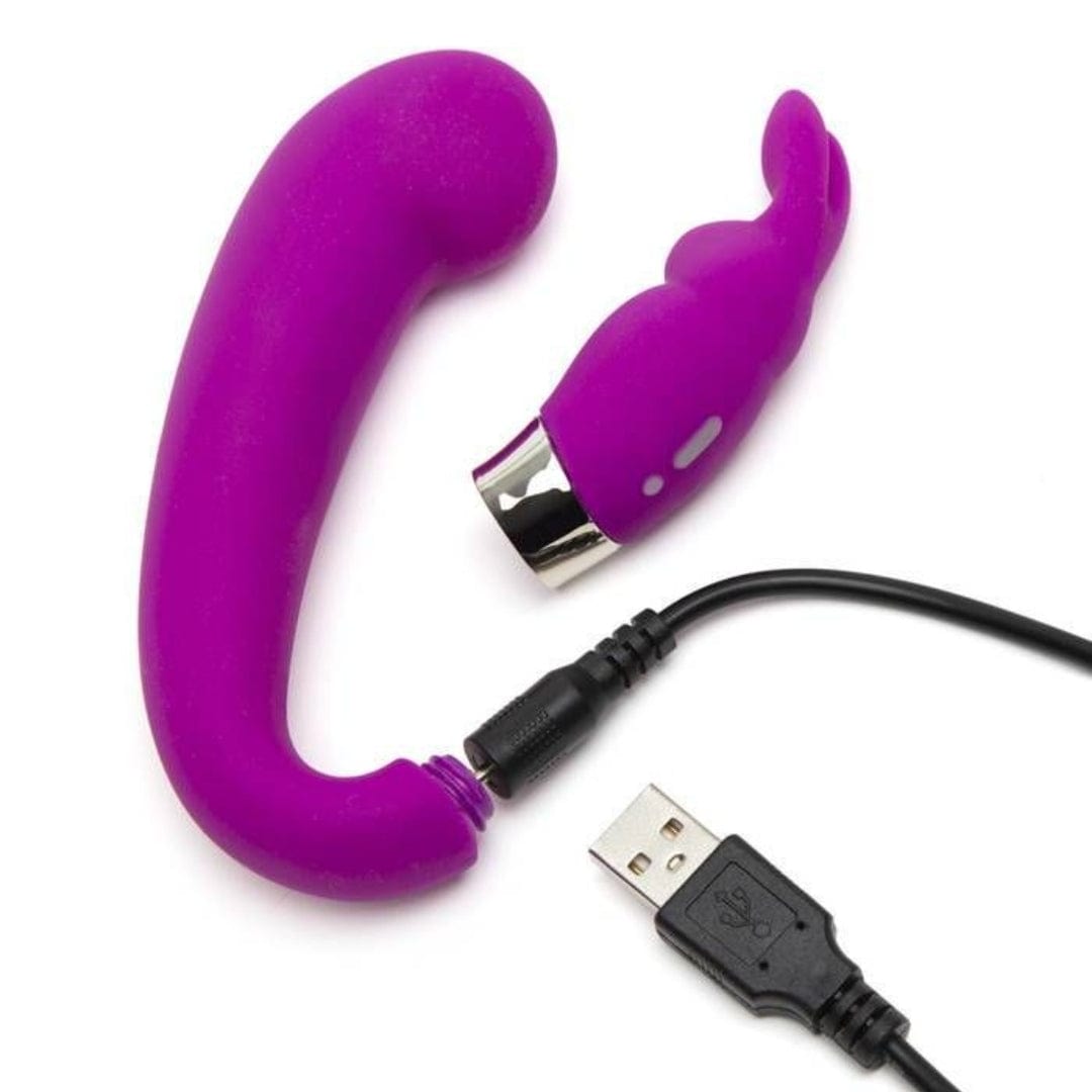 Happy Rabbit G-Spot Clitoral Curve Vibrator Happy Rabbit - For Me To Love