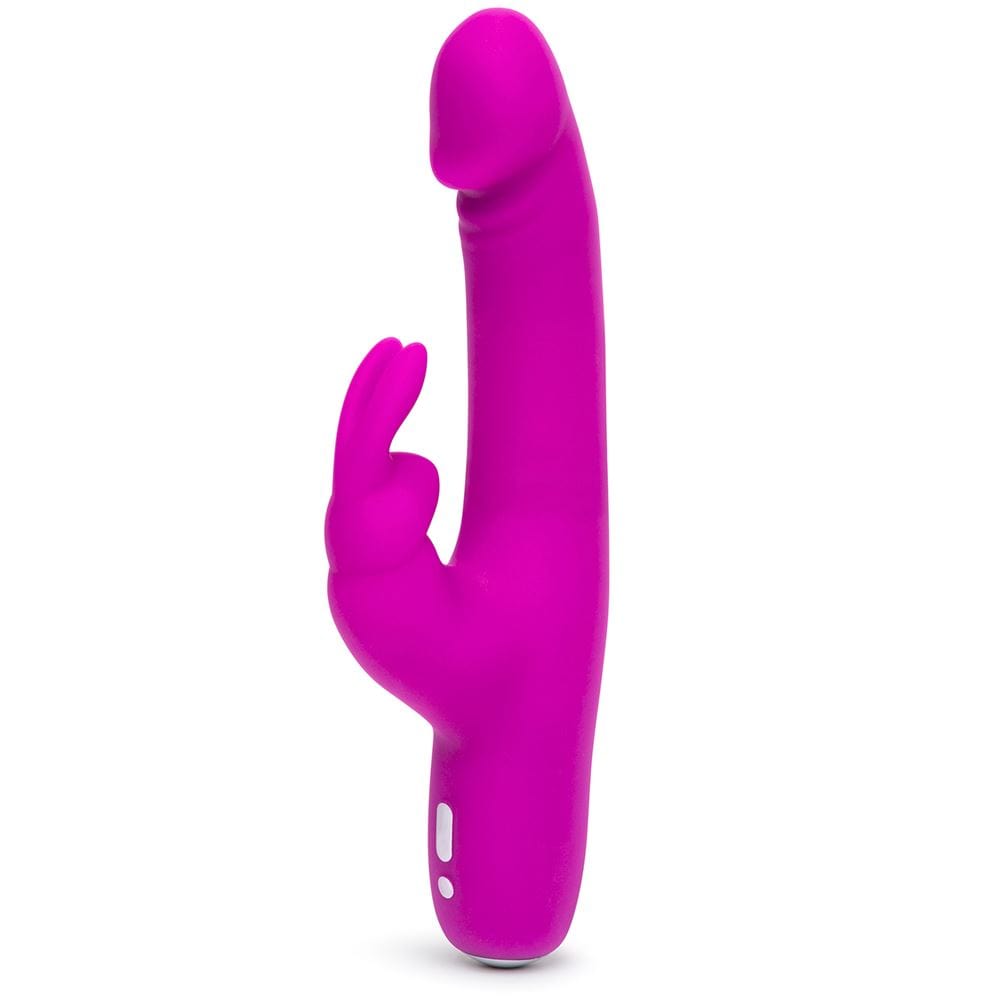 Happy Rabbit Happy Rabbit Slimline Realistic USB Rechargeable Rabbit Vibrator Purple