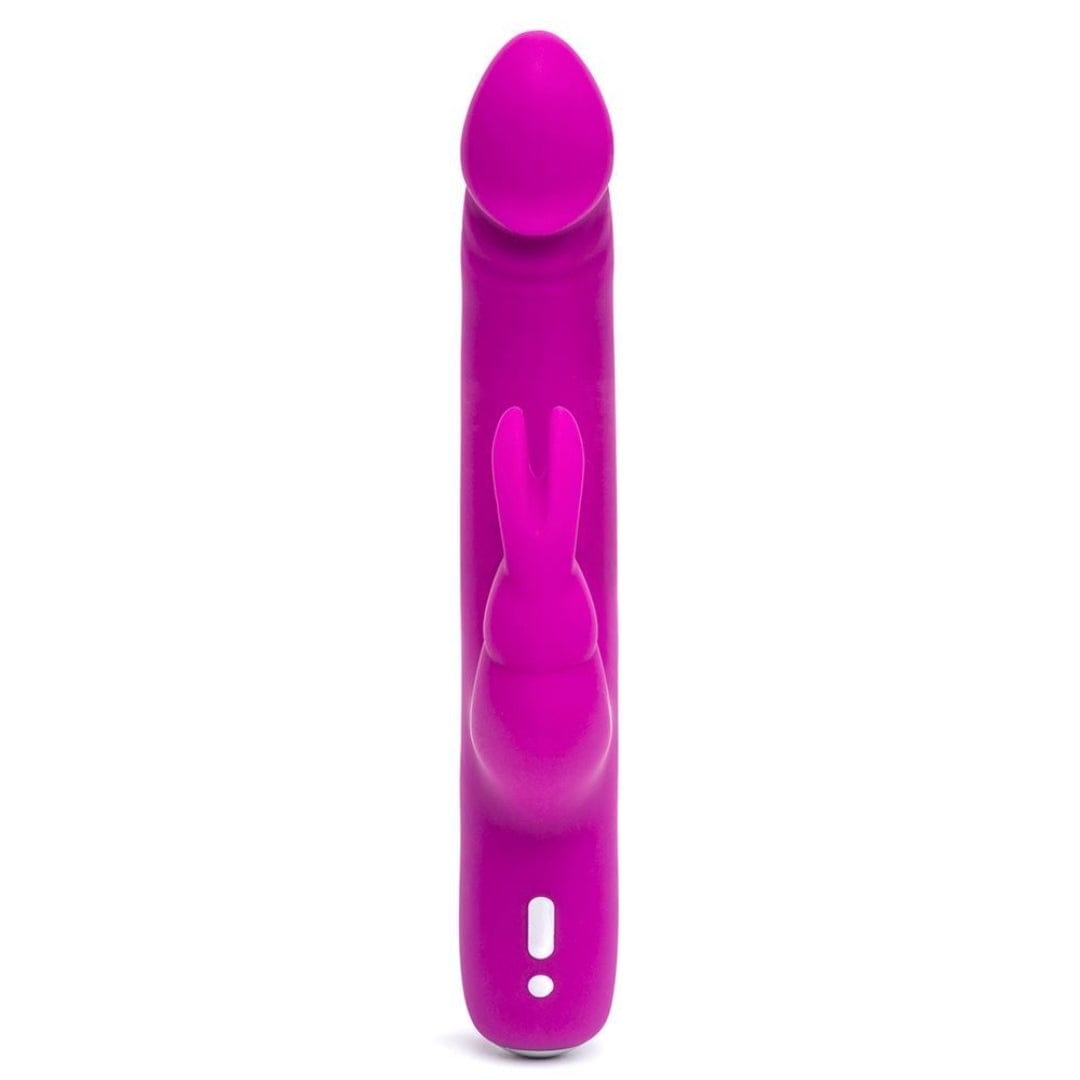 Happy Rabbit Slimline Realistic USB Rechargeable Rabbit Vibrator Purple | FOR ME TO LOVE